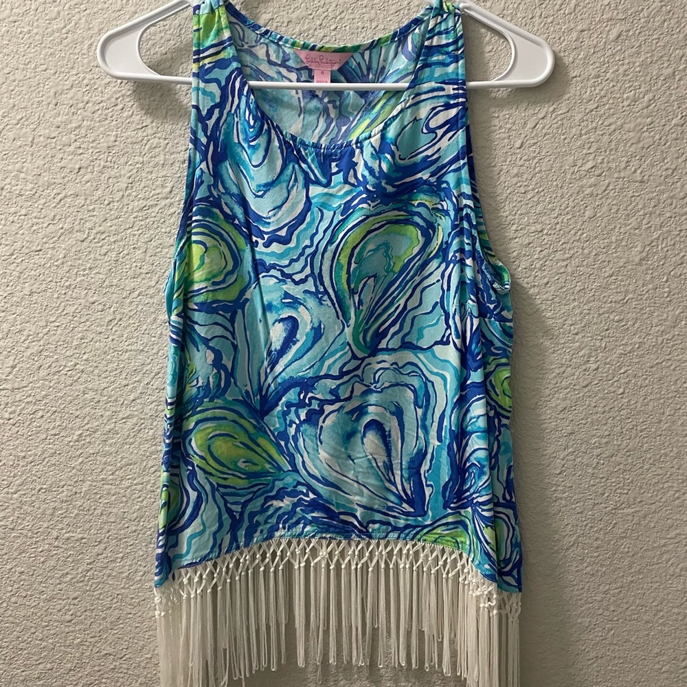 Lilly Pulitzer Tassel Tank